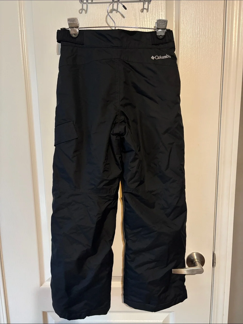 Kids Black Insulated Snow Pants - Youth Winter Bottoms